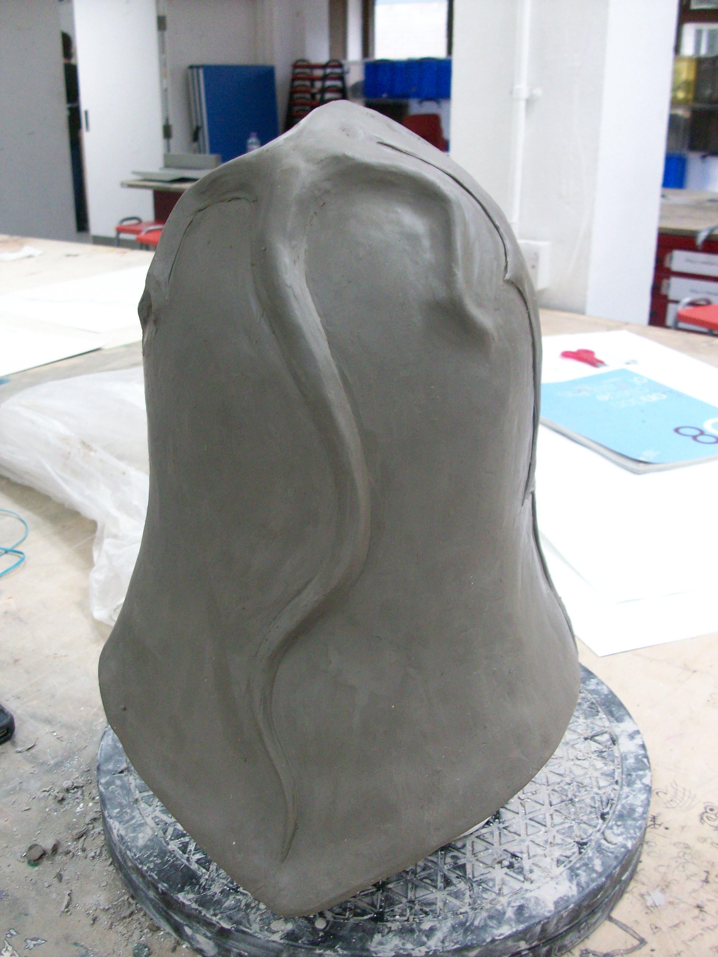 Dragon helmet sculpt