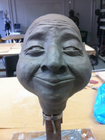 puppet head sculpt