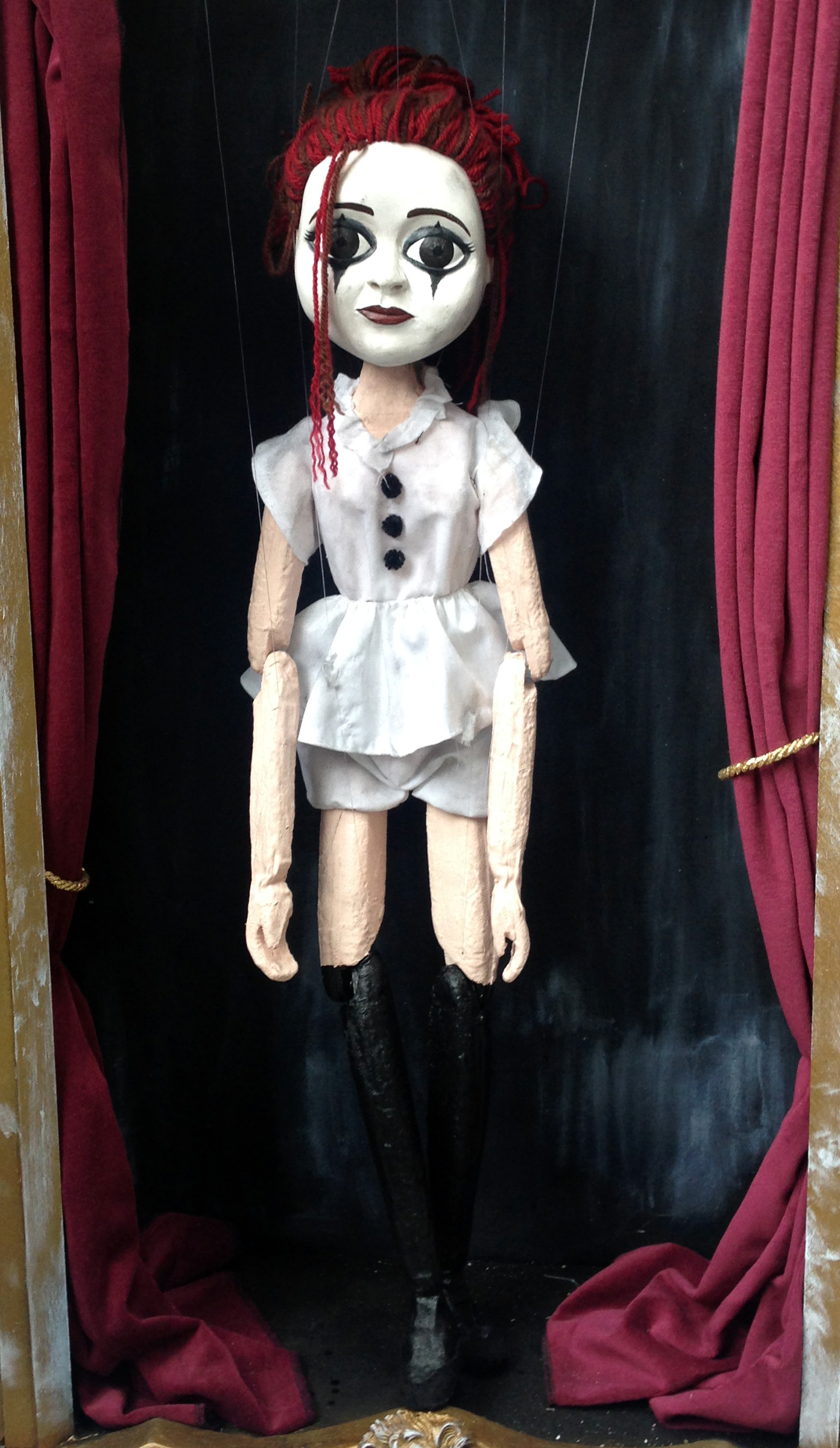 Finished Lulu puppet