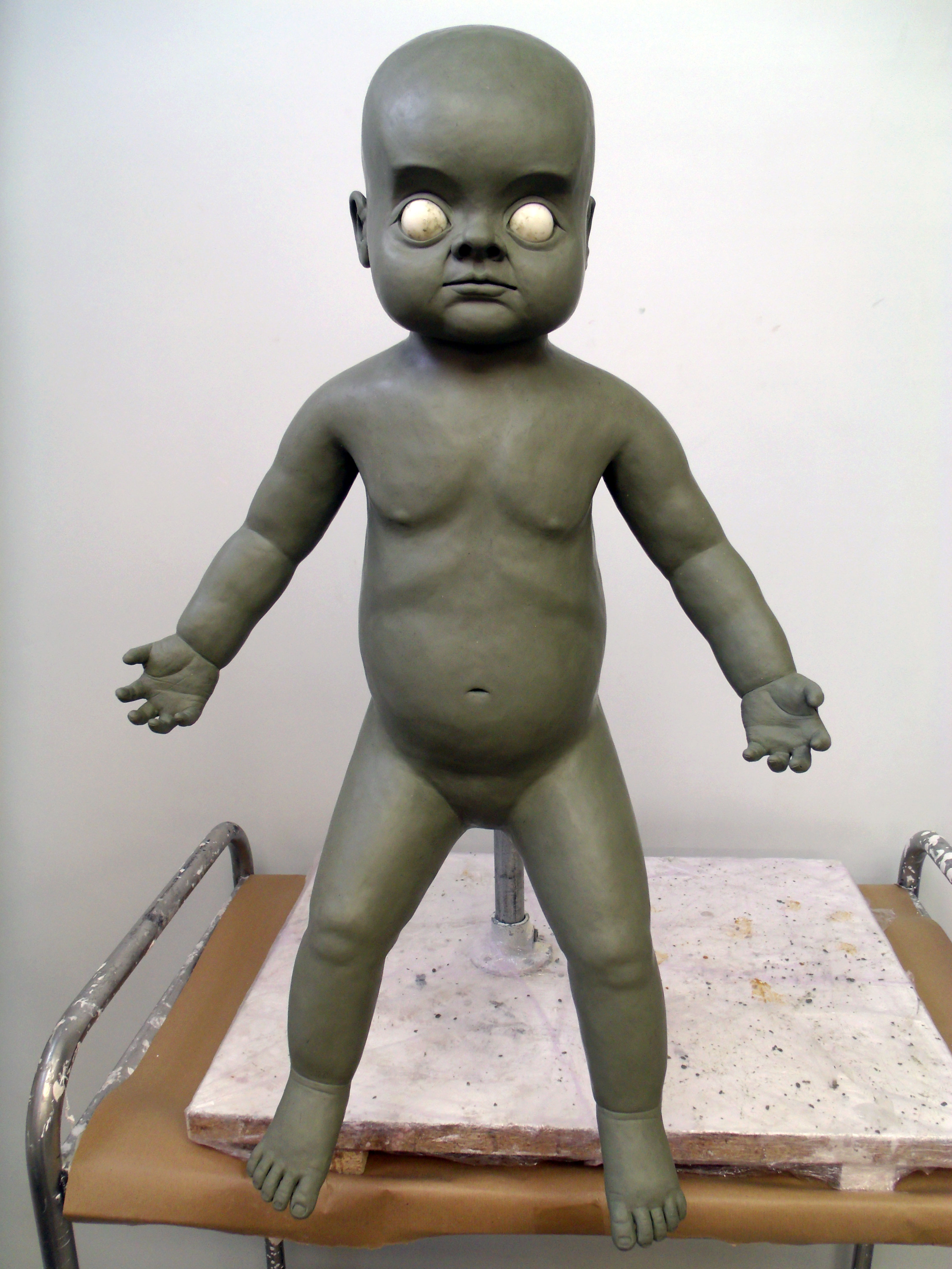 Final changeling baby full body sculpt