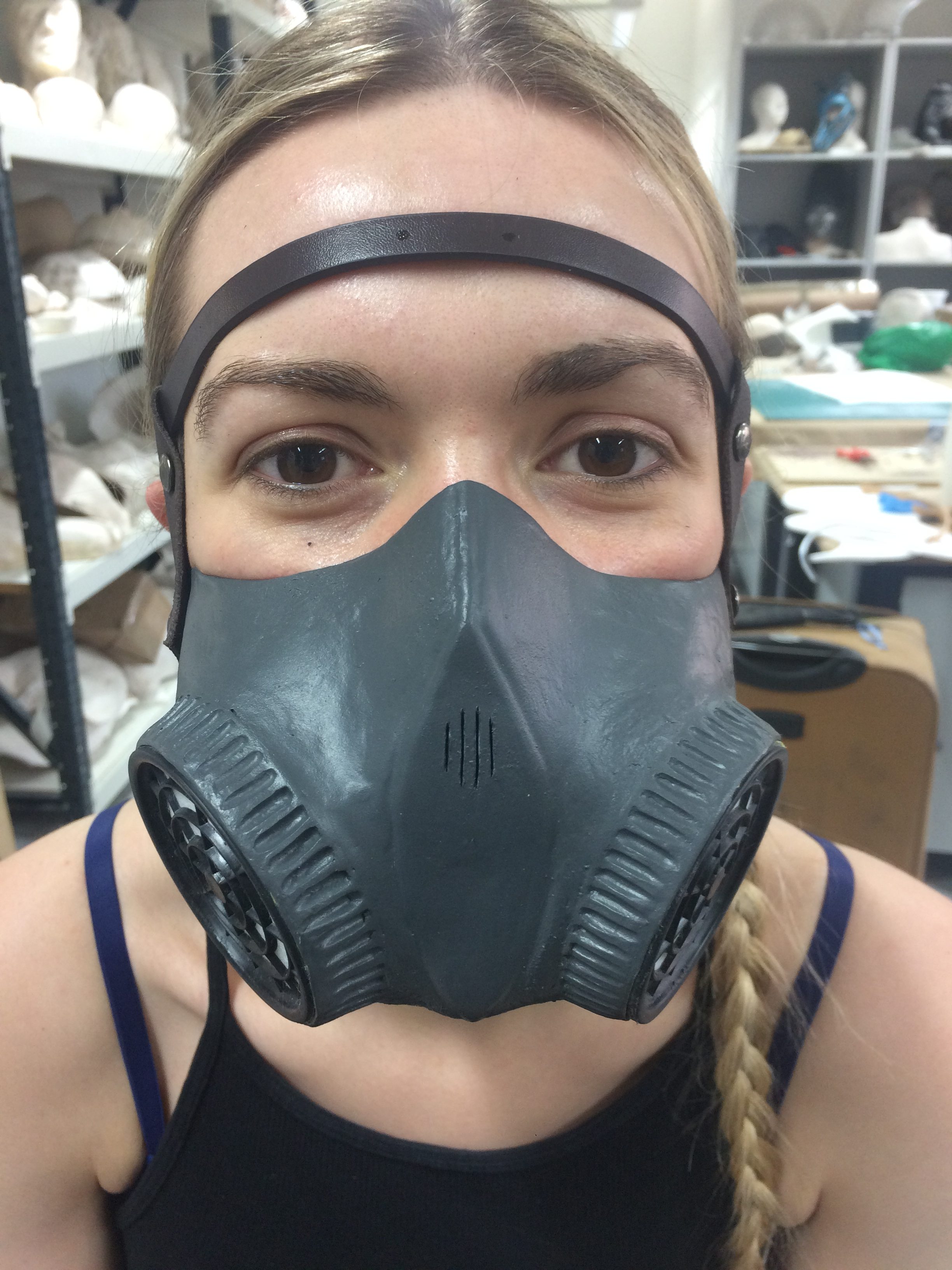 Respirator mask fitting