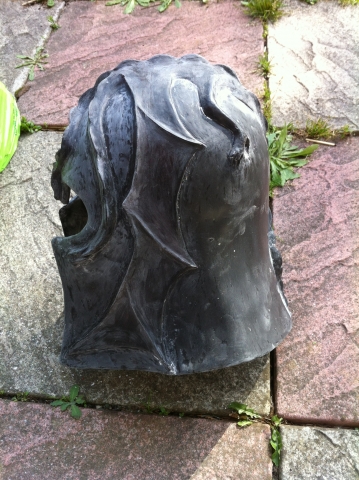 Dragon helmet cast