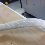 Witch bow carving