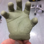Hand sculpt details
