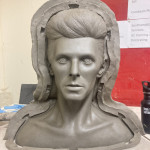 David Bowie mould making