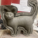 Cat mould making
