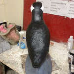Atlantic puffin painted model